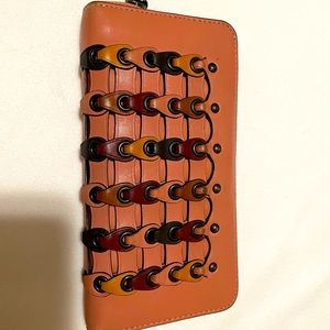 Coach leather wallet